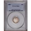 Image 1 : 1901 10C PR64 PCGS. Whispers of reddish-gold, gold-tan 1901[10C] PR64 PCGS.