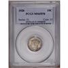 Image 1 : 1920 10C MS65 Full Bands PCGS. Beautifully framed in r 1920[10C] MS65 Full Bands PCGS.
