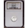 Image 1 : 1939-D 10C MS68 Full Bands NGC. Frosty silver-gray sur 1939-D[10C] MS68 Full Bands NGC.