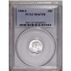 Image 1 : 1940-S 10C MS67 Full Bands PCGS. This fully brilliant 1940-S[10C] MS67 Full Bands PCGS.