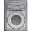 Image 3 : 1796 25C VF20 PCGS. B-2, R.3. The 1796 is a widely rec 1796[25C] VF20 PCGS.