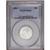 Image 1 : 1891 25C MS64 PCGS. Boldly defined except for the obve 1891[25C] MS64 PCGS.