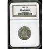 Image 3 : 1863 25C PR66 Cameo NGC. A razor-sharp premium Gem, th 1863[25C] PR66 Cameo NGC.