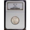 Image 1 : 1887 25C PR63 NGC. The reverse details are sharply str 1887[25C] PR63 NGC.