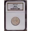 Image 1 : 1907-O 25C MS64 NGC. Splashes of orange-tan toning vis 1907-O[25C] MS64 NGC.