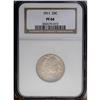 Image 1 : 1911 25C PR64 NGC. Pastel shades of olive-gray and ter 1911[25C] PR64 NGC.