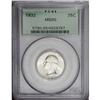 Image 1 : 1932 25C MS65 PCGS. Lustrous, crisply struck, and virt 1932[25C] MS65 PCGS.