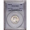 Image 1 : 1932-D 25C MS62 PCGS. This lightly toned and typically 1932-D[25C] MS62 PCGS.