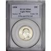 Image 1 : 1934 25C LT MOTTO MS66 PCGS.From The Houston Collectio 1934[25C] Light Motto MS66 PCGS.