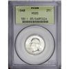 Image 1 : 1940 25C MS65 PCGS. A fully lustrous and gently toned 1940[25C] MS65 PCGS.