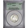 Image 1 : 1941-S 25C MS65 PCGS. Small S. Dappled apple-green and 1941-S[25C] MS65 PCGS.