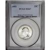 Image 1 : 1951 25C MS67 PCGS.From The Houston Collection of Wash 1951[25C] MS67 PCGS.