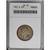 Image 3 : 1951-S 25C MS68 ANACS. This 1951-S is deeply toned on 1951-S[25C] MS68 ANACS.