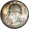 Image 1 : 1951-S 25C MS68 NGC. The 1951-S quarter is downright r 1951-S[25C] MS68 NGC.