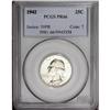 Image 1 : 1942 25C PR66 PCGS. A thin veil of champagne-gold colo 1942[25C] PR66 PCGS.