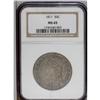 Image 3 : 1811 50C Small 8 MS65 NGC. O-110a, R.1. Identifiable b 1811[50C] Small 8 MS65 NGC.
