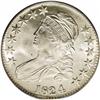 Image 1 : 1824/4 50C MS64 PCGS. O-110, R.2. A brilliant and thor 1824/4[50C] MS64 PCGS.