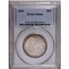 Image 1 : 1876 50C MS64 PCGS. Type One Reverse. Attractive golde 1876[50C] MS64 PCGS.
