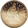 Image 1 : 1882 50C MS67 Prooflike NGC. Cherry-red toning endows 1882[50C] MS67 Prooflike NGC.
