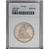 Image 1 : 1862 50C PR63 ANACS. Sharply struck with attractive go 1862[50C] PR63 ANACS.