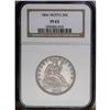 Image 1 : 1866 50C Motto PR63 NGC. The dark, watery fields provi 1866[50C] Motto PR63 NGC.