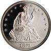 Image 1 : 1871 50C PR65 Cameo NGC. This is a stunning Gem with a 1871[50C] PR65 Cameo NGC.
