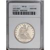 Image 1 : 1873 50C Arrows PR61 ANACS. Milky honey-gray patina en 1873[50C] Arrows PR61 ANACS.