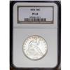 Image 1 : 1876 50C PR63 NGC. Type One Reverse. Open Bud. On the 1876[50C] PR63 NGC.