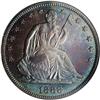 Image 1 : 1888 50C PR65 NGC. Gorgeous lilac and blue toning over 1888[50C] PR65 NGC.