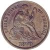 Image 1 : 1870 10C Ten Cents, Judd-873, Pollock-970, High R.7, P 1870[10C] Ten Cents, Judd-873, Pollock-970, H