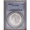 Image 1 : 1880-CC S$1 MS64 PCGS. A Choice mostly white example w 1880-CC[img border='0' src='http://www.herita