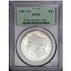 Image 1 : 1881-CC S$1 MS65 PCGS. Hints of golden toning enrich t 1881-CC[img border='0' src='http://www.herita