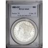 Image 1 : 1881-CC S$1 MS65 PCGS. An untoned frosty example displ 1881-CC[img border='0' src='http://www.herita