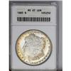 Image 1 : 1885 S$1 MS65 Ultra Deep Mirror Prooflike ANACS. This 1885[img border='0' src='http://www.heritageco