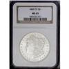Image 1 : 1885-CC S$1 MS65 NGC. Silver-gray, lustrous surfaces a 1885-CC[img border='0' src='http://www.herita