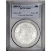 Image 1 : 1885-CC S$1 MS65 PCGS. VAM-2, R.3. A scarce date in te 1885-CC[img border='0' src='http://www.herita