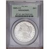 Image 1 : 1885-CC S$1 MS64 Deep Mirror Prooflike PCGS. This bril 1885-CC[img border='0' src='http://www.herita