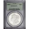 Image 1 : 1887 S$1 MS65 Deep Mirror Prooflike PCGS. A nicely mir 1887[img border='0' src='http://www.heritagec