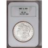 Image 1 : 1887-S S$1 MS64 NGC. VAM-2. A Top 100 Variety. The min 1887-S[img border='0' src='http://www.heritag