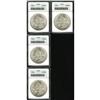Image 1 : 1888 S$1 MS65 ANACS. All four coins are highly lustrou 1888[img border='0' src='http://www.heritagec