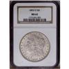 Image 3 : 1893-O S$1 MS62 NGC. Subdued luster shimmers from unde 1893-O[img border='0' src='http://www.heritag