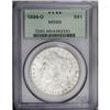 Image 1 : 1899-O S$1 MS66 PCGS. Housed in a green label holder. 1899-O[img border='0' src='http://www.heritage