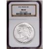Image 1 : 1921 S$1 MS65 NGC. A beautiful and brilliant Gem with 1921[img border='0' src='http://www.heritageco