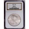 Image 1 : 1923 S$1 MS66 NGC. Faint whispers of beige-gold and ic 1923[img border='0' src='http://www.heritagec