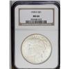 Image 1 : 1928-S S$1 MS64 NGC. VAM-4. Apricot and battleship-gra 1928-S[img border='0' src='http://www.heritag