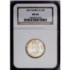Image 1 : 1893 25C Isabella Quarter MS64 NGC. This is a well str 1893[25C] Isabella Quarter MS64 NGC.