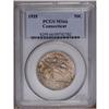 Image 1 : 1935 50C Connecticut MS66 PCGS. A couple shades of rus 1935[50C] Connecticut MS66 PCGS.