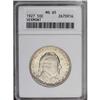 Image 1 : 1927 50C Vermont MS65 ANACS. The Gem surfaces are grac 1927[50C] Vermont MS65 ANACS.