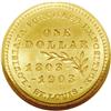 Image 2 : 1903 G$1 MCKIN MS67 NGC.From The Larj Collection. 1903[G$1] Louisiana Purchase/McKinley MS67 NGC.