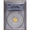 Image 3 : 1905 G$1 Lewis and Clark MS63 PCGS. This is our nation 1905[G$1] Lewis and Clark MS63 PCGS.